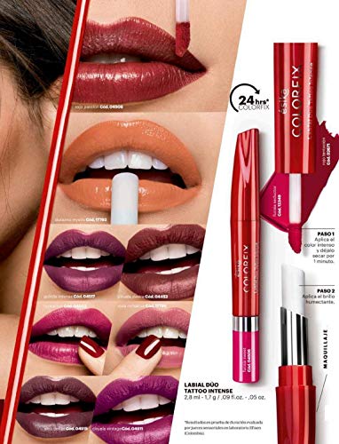 Esika Colorfix Duo Tattoo Lipstick 24HR - Rosa Chic