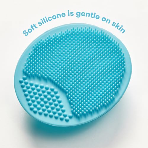 Frida Baby DermaFrida SkinSoother Baby Bath Brush 2 Pack - Silicone Skin & Eczema Care
