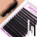 80D Lash Clusters Kit 10-18mm Volume Eyelash Extensions