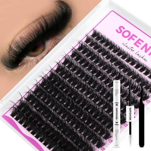 80D Lash Clusters Kit 10-18mm Volume Eyelash Extensions