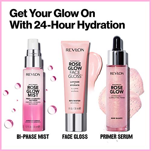 Revlon PhotoReady Face Gloss Rose Glow Primer, 1 fl oz