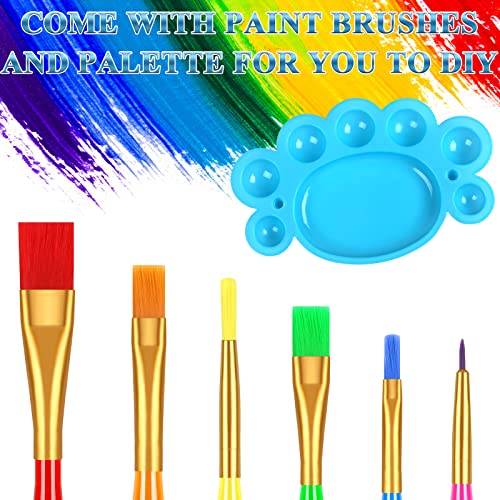 Blacklight Neon Body Paint Set, 8 Tubes Glow in Dark