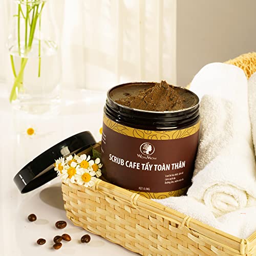 Coffee Body Scrub, Made in Vietnam (17.6oz)