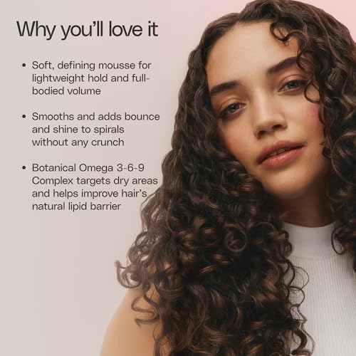 Ouidad VitalCurl+ Curl Defining Mousse - Lightweight Volumizing Hair Foam