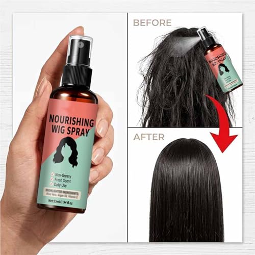 Frizz Control Wig Spray - Nourishing & Quick-Drying Formula 55ml