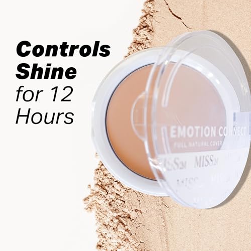Sheer Pressed Setting Powder and Poreless Blurring Powder for Shine Control | Emotion Connect Cosmetics: 02 Neutral Calm, 0.35 Oz