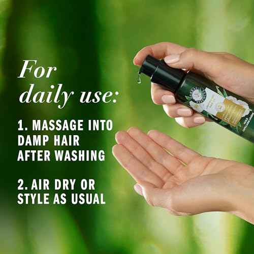 Herbal Essences Lightweight Hair Oil, Certified Pure Plants, with Aloe and Camellia Flower Oil, 3.2 fl oz