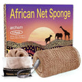 ARCH&M African Net Sponge Champagne - Deep Exfoliating Body Scrubber