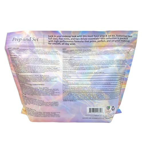 Sephora Favorites Prep & Set 9-Piece Makeup Kit with Primer