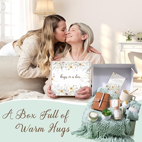 Self-Care Gift Set for Women with Blanket & Spa Kit