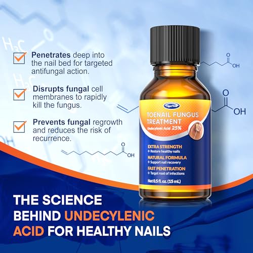 Toenail Fungus Treatment 25% Undecylenic Acid Extra Strength