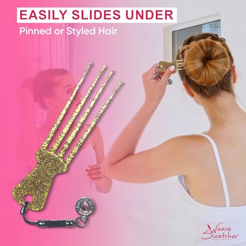 Scalp Massager & Head Scratcher for Weaves, Braids & Wigs