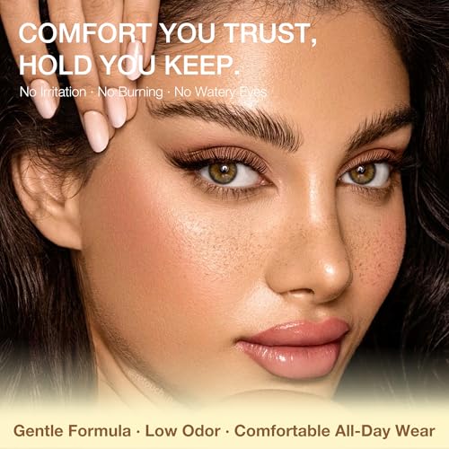 LASHVIEW Sensitive Lash Cluster Glue - 4+ Weeks Waterproof & Hypoallergenic