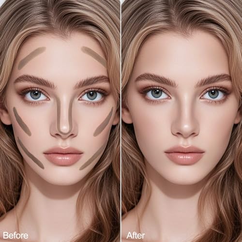 Erinde Cool Toned Contour Stick for Fair Skin - Grey Brown
