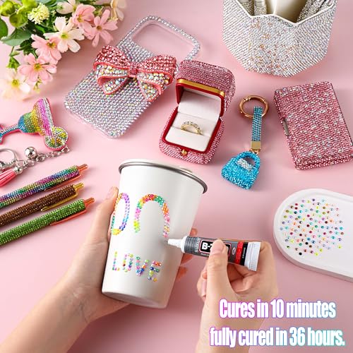 Bedazzling Kit 54000 Gems 72 Colors with B7000 Glue