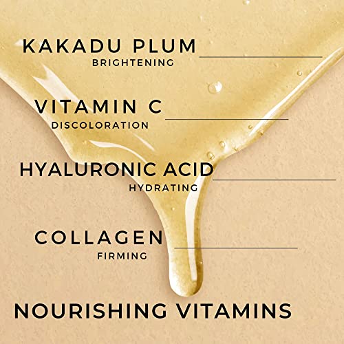 Georgette Klinger Vitamin C Complex - Hyaluronic Acid & Kakadu Plum Serum Hydrates, and Reduce Aging Signs Wrinkles, Fine Lines, Sun Spots, Age Spots, Acne Scars, While Maintaining Moisture - 1 oz
