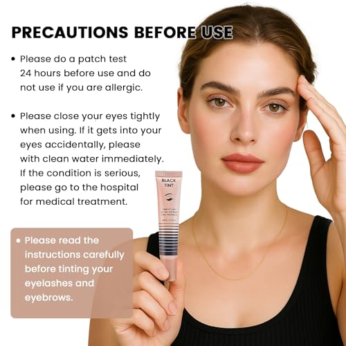 Libeauty Eyelash & Eyebrow Black Color Kit – Lash Tint