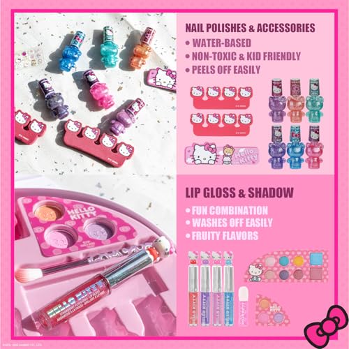 Hello Kitty Makeup Vanity Set with Light-Up Mirror