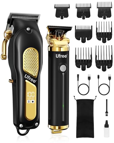 Ufree Cordless Hair Clippers & Trimmer Set for Men