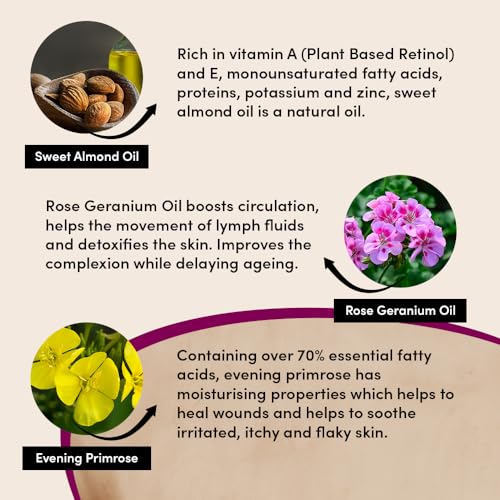 Urban Veda Reviving Night Cream | Vitamin A Retinol from Rosehip Oil & Pomegranate Extract| For Mature, Tired & Wrinkled Skin | Collagen Face Cream for Women and Men | Vitamin C| 1.7 Fl oz