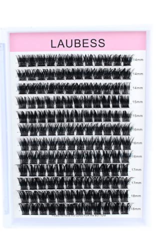Cluster Lashes 14-18mm 144pcs Mixed Fluffy Eyelash Extensions