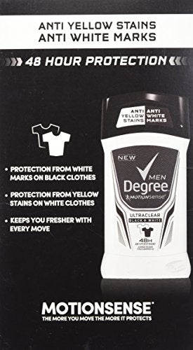 Degree Men Adrenaline Series Antiperspirant Deodorant 2.7oz x 5 + 1.7oz Extra Pack