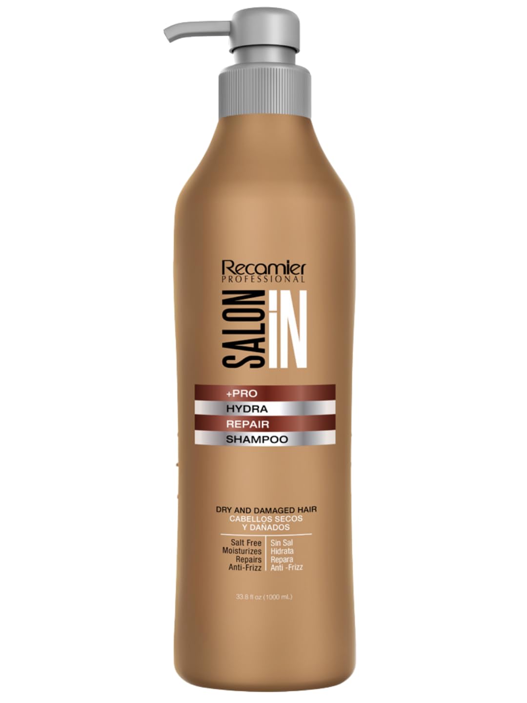Salon in Hydra Repair Shampoo – 33.8 fl oz | Moisturizing & Strengthening for Dry, Damaged Hair