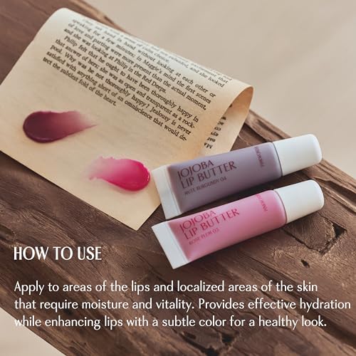 PinkWonder Jojoba Antioxidant Anti-Aging Lip Butter - Bright Coral 02