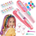 Temporary Hair Chalk Kit with Gem Stamper & Rhinestones