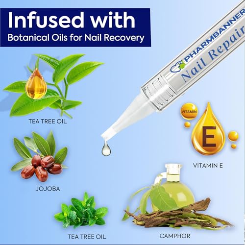 Extra Strength Nail Care Kit for Thick, Brittle Nails - Natural Formula