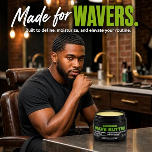 Veeta 360 Wave Butter & Pomade for Men - 4 oz