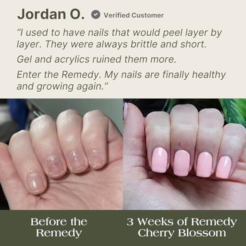 Botanist The Remedy Nail Strengthening Polish - Repair Damaged Nails