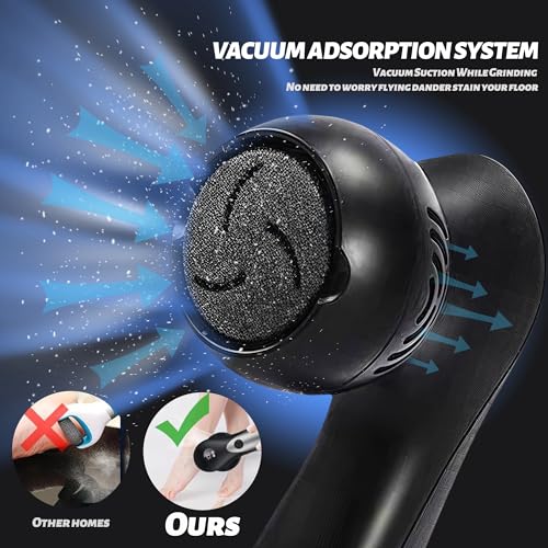 Electric Callus Remover with Vacuum System - 17 in 1 Foot Care Tool