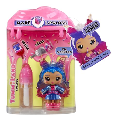 Yummiland Roxie Crystal Candy Lip Gloss Doll with DIY Kit