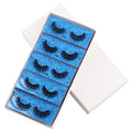 ¡æVAYATOR 10 Pairs Wholesale Natural Mink Eyelashes 3D Mink Lashes Long Thick False Eyelashes High Volume Eye lashes Hand made Makeup Eyelash Soft (Blue-104)