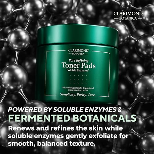 Korean Toner Pads for Face with Niacinamide & Glycolic Acid - 50 Pads