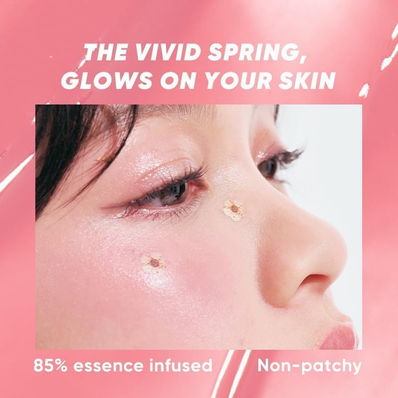 JUDYDOLL Glow Blush Balm - Hydrating, Buildable Cheek Color (01 Spring Awake)