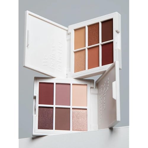 ILIA - The Necessary Eyeshadow Palette | Talc-Free, Matte, Satin + Metallic Highly Pigemented + Blendable Finishes | Cruelty-Free, Vegan (Warm Nude, 6 x 0.05 oz | 1.5 g)