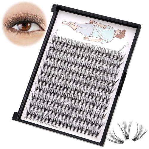 Black Individual Lash Extensions 0.07mm D Curl 20 Roots