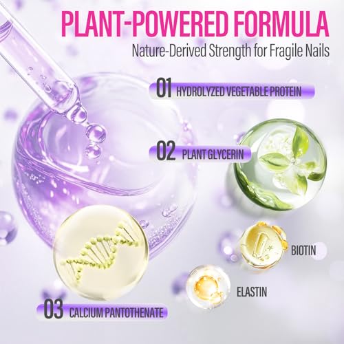 CHUCHU Nail Strengthener & Growth Serum - Lavender Hydrating Formula