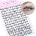 Wispy Cluster Lashes 168Pcs Natural Eyelash Extensions 9-12mm