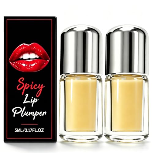 Eaton Kang Spicy Lip Plumper - Hydrating Glossy Lip Oil (2Pcs)
