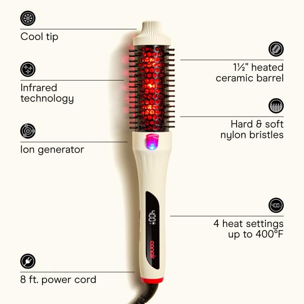 Conair InfinitiPRO 1.5" Infrared Ceramic Round Brush