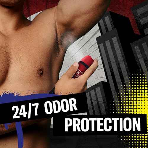 Old Spice Aluminum Free Body Deodorant Dry Body Spray for Men, 24/7 Freshness & Lasting Scent, 24/7 Sweat & Odor Protection, Smell Like a Hero, Batman, Black Cherry & Nightfall Scent, 5.1 oz