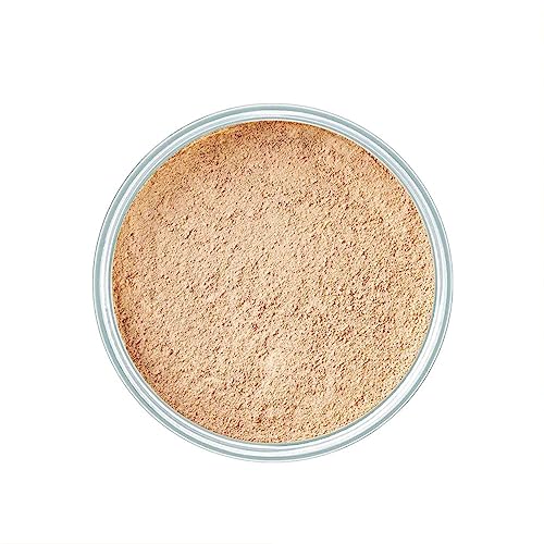 ARTDECO Mineral Powder Foundation - light beige ? loose setting powder for a smooth & matte finish - medium coverage - perfect for sensitive & oily skin - makeup with zinc & magnesium - vegan-0.53 Oz
