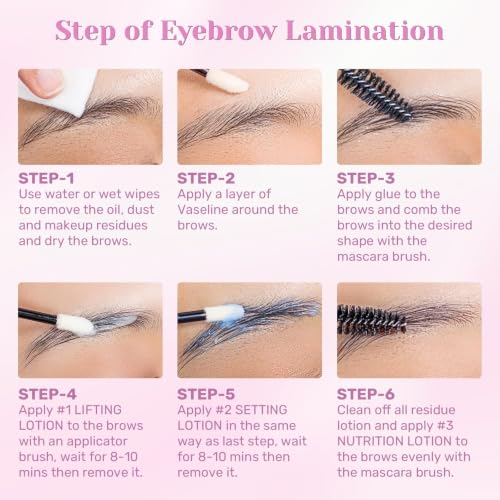 Libeauty Lash Lift Kit with Precision Pads & Perming Lotion