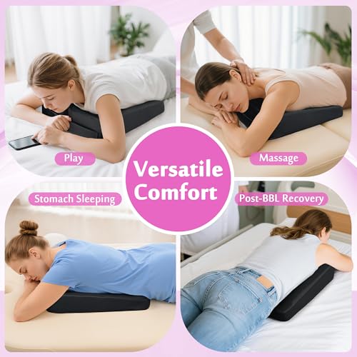 AOSSA Ergonomic Breast Support Pillow for Massage Table & Prone Sleep