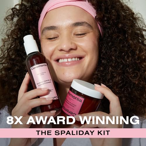 Ceremonia Guava Spa-Liday Hair Treatment Kit - Deep Conditioning & Frizz Control