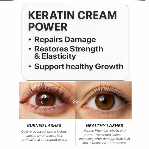 DLUX Professional Keratin & Vitamin C Lash Serum — Eyelash & Brow Treatment