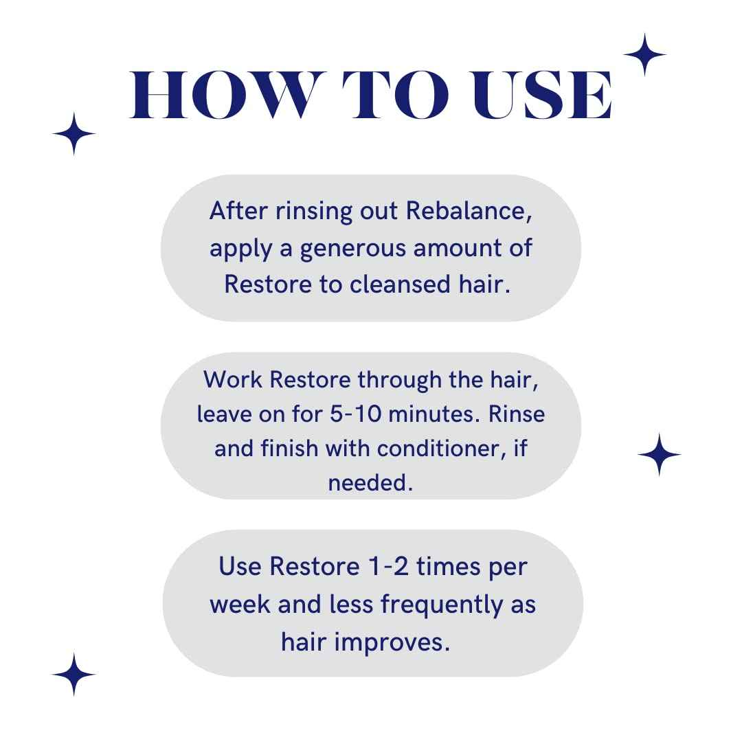 Naturally Drenched Restore Moisture Masque, For Deep Conditioning Dry, Damaged or Color Treated Hair | Moisturizes Straight, Wavy and Curly Hair | Vegan, Phalate & Paraben-Free | 8.5 Ounces